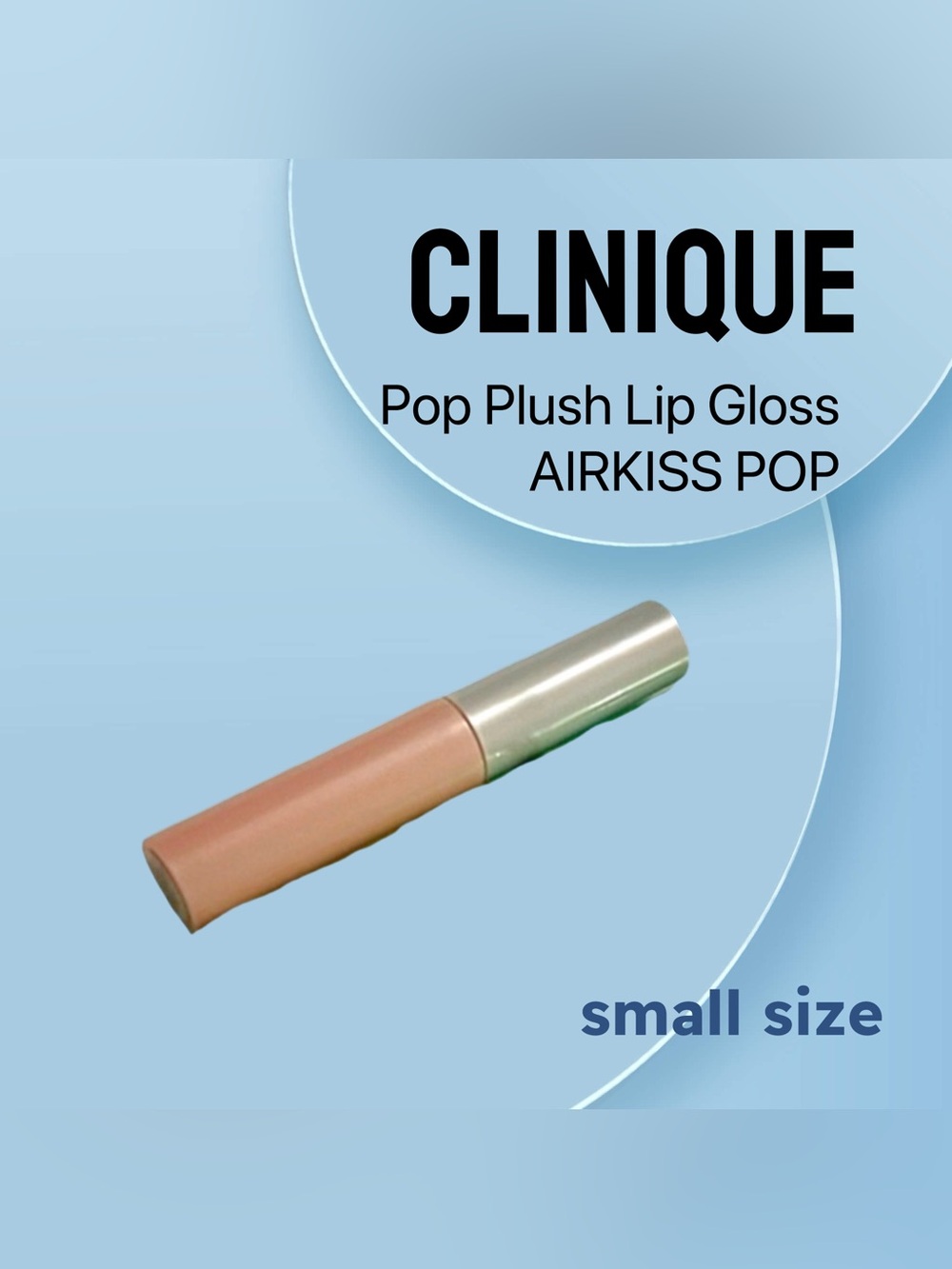 ⬇️🇺🇸🆕NWOB CLINIQUE | SMALL | Airkiss pop - Pop Plush Creamy hydrating Lip Gloss*